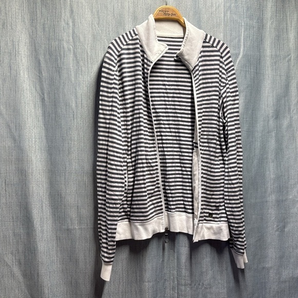 Lululemon Striped Zip-Up Jacket size 10 - Picture 10 of 11